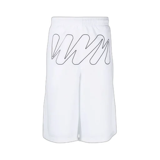 Wave Outl Diagonal Mesh Shorts