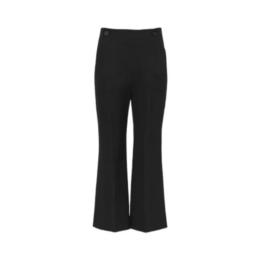 Chloé Cropped Flared Trousers