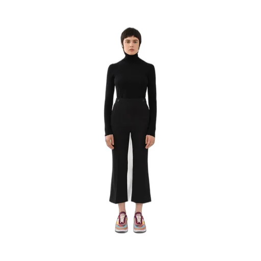 Chloé Cropped Flared Trousers