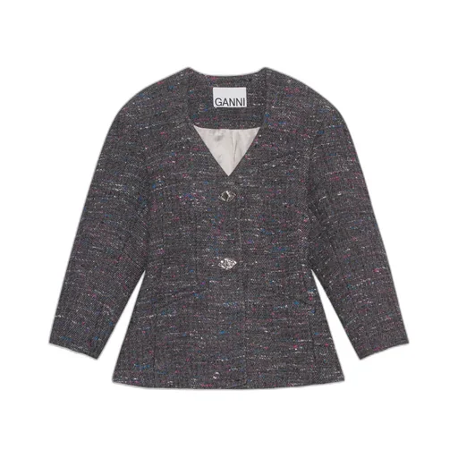 Fitted Wool Blazer