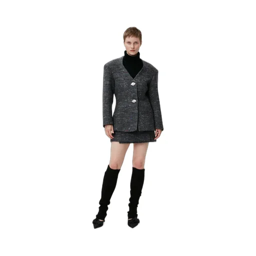 Fitted Wool Blazer