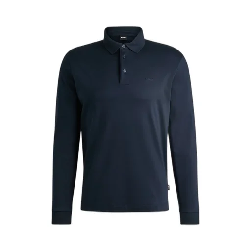 Long-Sleeved Polo Shirt