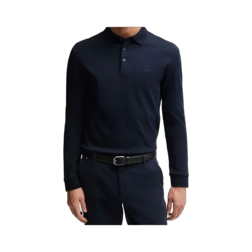 Long-Sleeved Polo Shirt