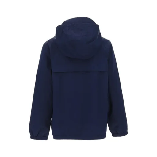 Logo-Print Zip-Up Hooded Jacket