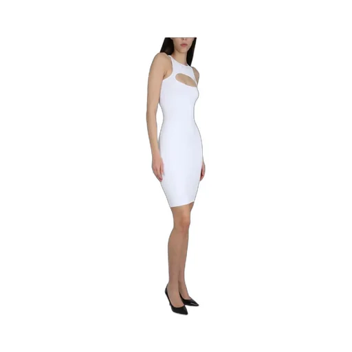 Dsquared2 Cut-Out Detailed Knitted Sleeveless Dress