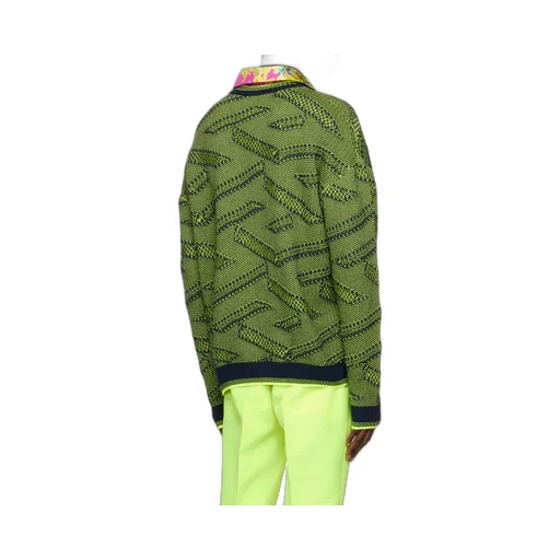 Greca Patterned-Jacquard Jumper