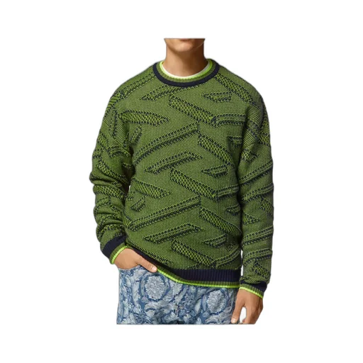 Greca Patterned-Jacquard Jumper