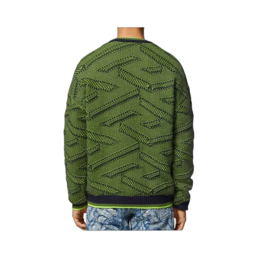 Greca Patterned-Jacquard Jumper