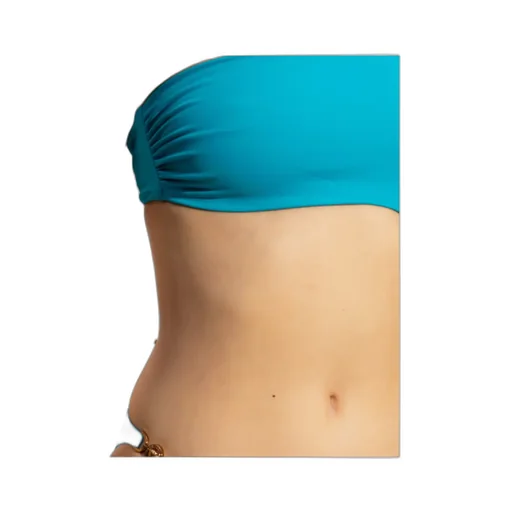 Medusa Plaque Detail Swimsuit