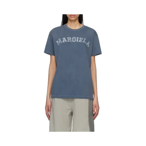 Maison Margiela Logo Printed Crewneck T-Shirt