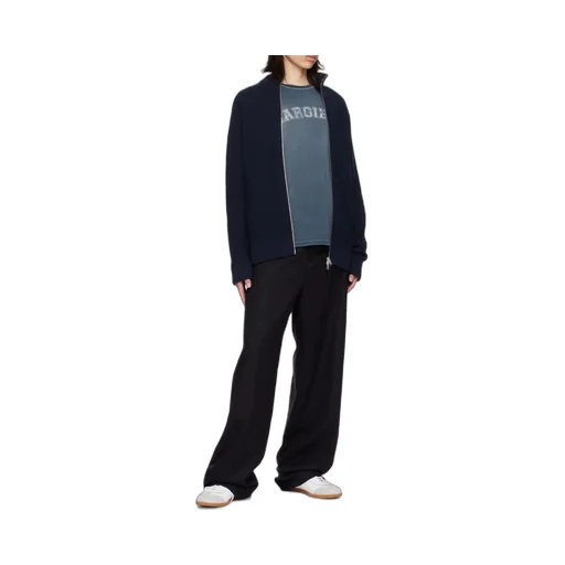 Maison Margiela Logo Printed Crewneck T-Shirt