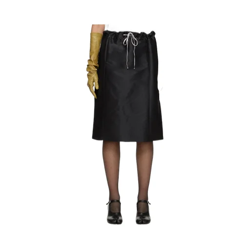 Maison Margiela Drawstring Midi Skirt