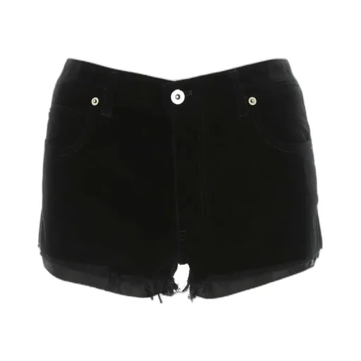 Washed Velvet Shorts