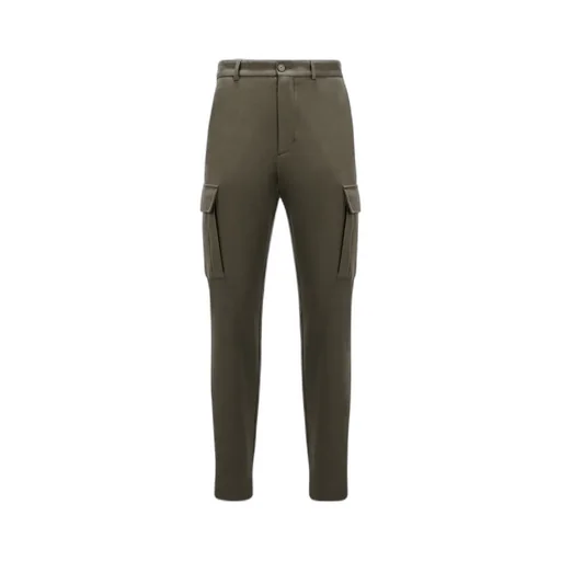 Moncler Logo Embroidered Cargo Trousers