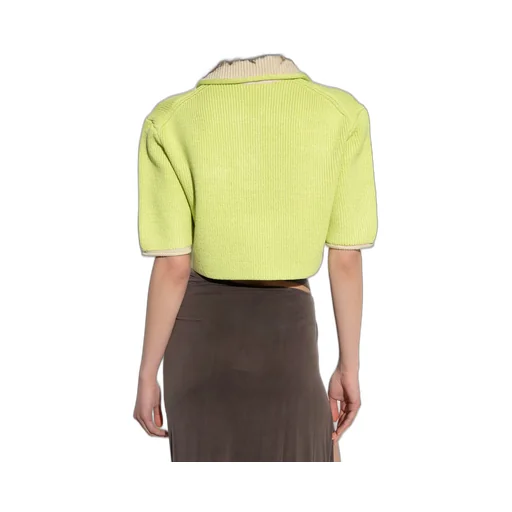 Le Polo Ribbed Knit Top