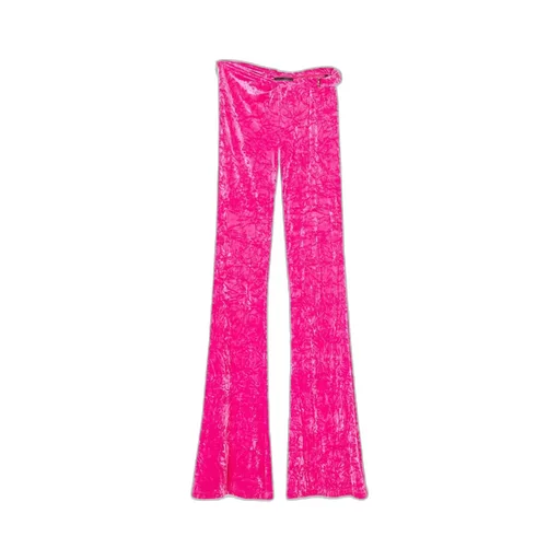 Crimped Bell Bottoms
