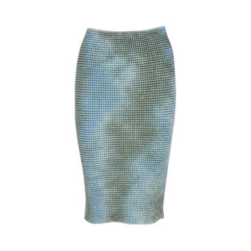 Tie-Dye Smocked Skirt