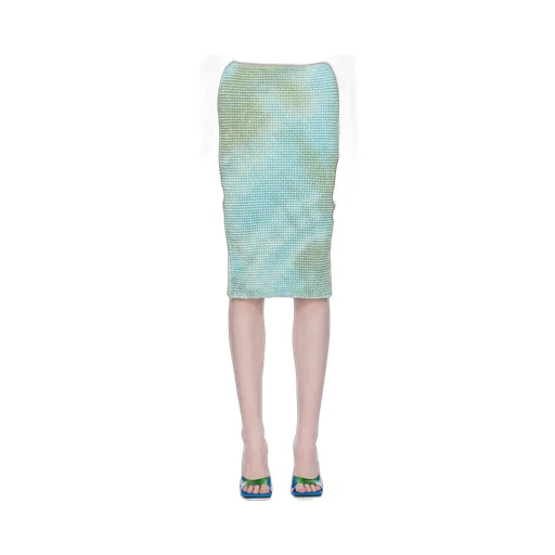 Tie-Dye Smocked Skirt