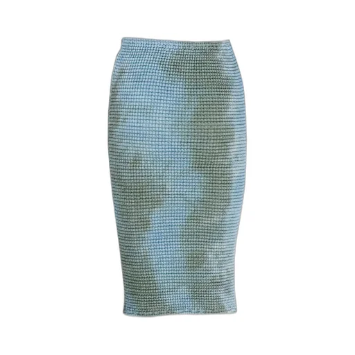 Tie-Dye Smocked Skirt