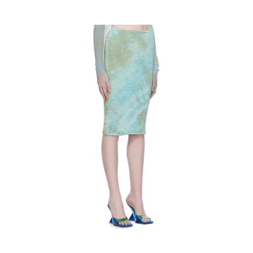 Tie-Dye Smocked Skirt
