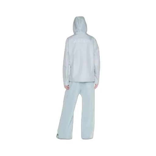 Off-White Quote Zip-Up Hooded Windbreaker
