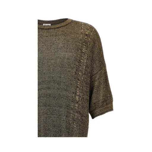 Saint Laurent Crewneck Short-Sleeved T-Shirt