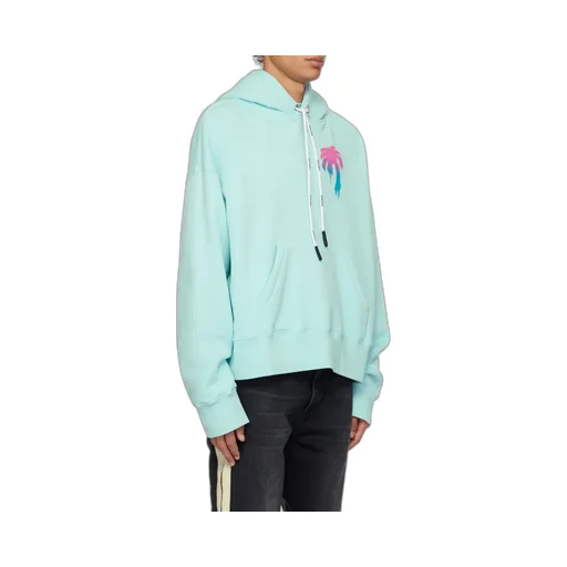 Palm Angels Palm Tree Printed Hoodie