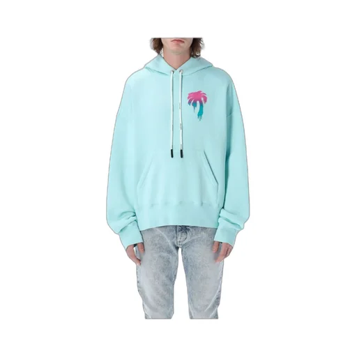 Palm Angels Palm Tree Printed Hoodie
