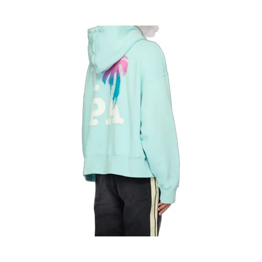 Palm Angels Palm Tree Printed Hoodie