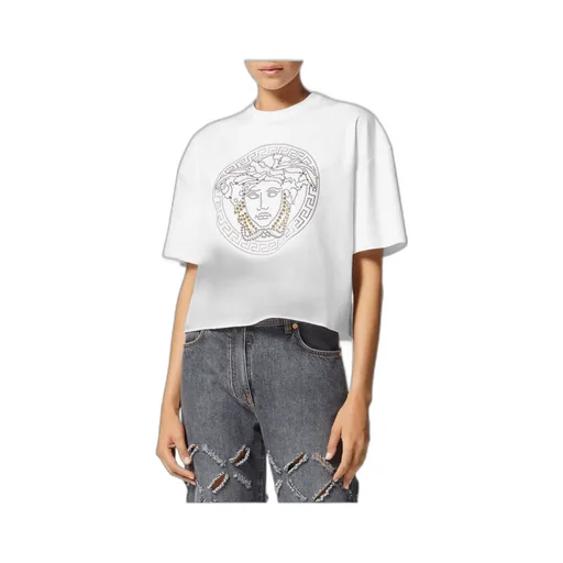 Medusa-Print Cotton T-Shirt