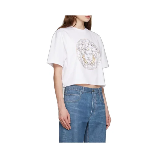 Medusa-Print Cotton T-Shirt