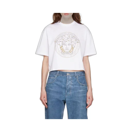 Medusa-Print Cotton T-Shirt