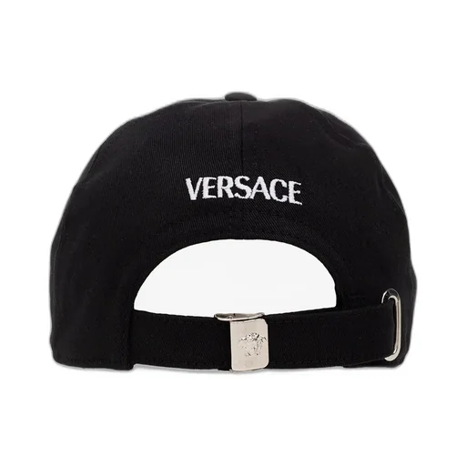 Versace Logo Embroidered Baseball Cap