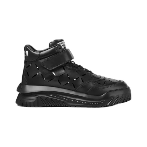 High-Top Leather Trainers