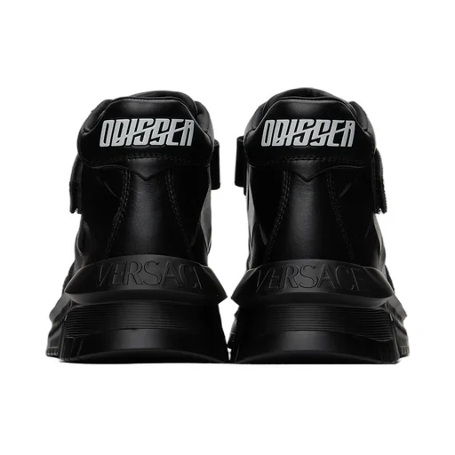 High-Top Leather Trainers
