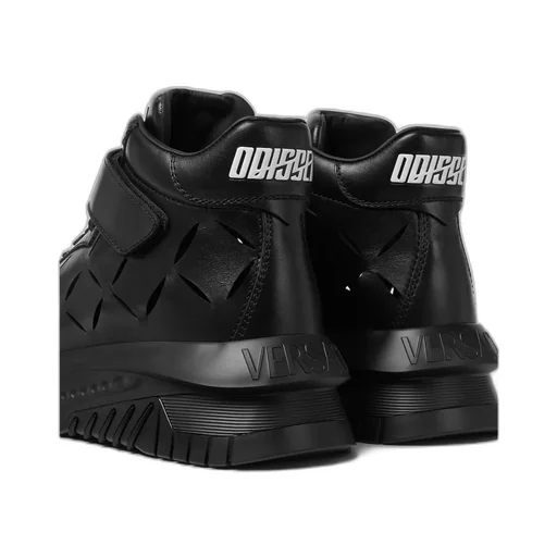 High-Top Leather Trainers
