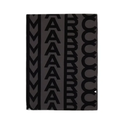 Marc Jacobs Monogram Patterned Knitted Scarf