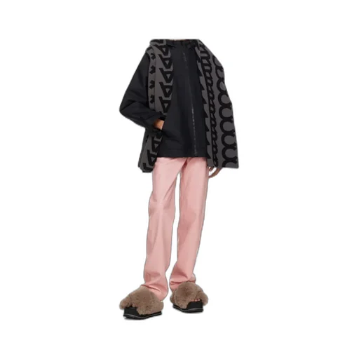 Marc Jacobs Monogram Patterned Knitted Scarf