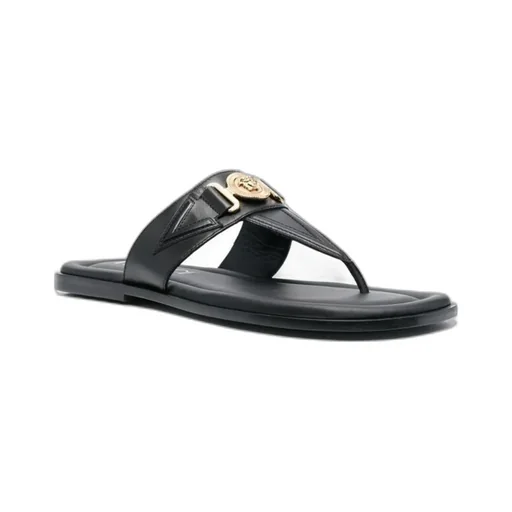 Versace La Medusa Slip-On Flip Flops