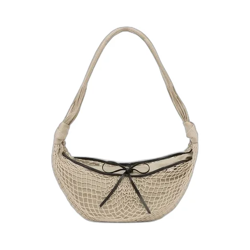 Lemaire X Filt Croissant Bow Detail Shoulder Bag