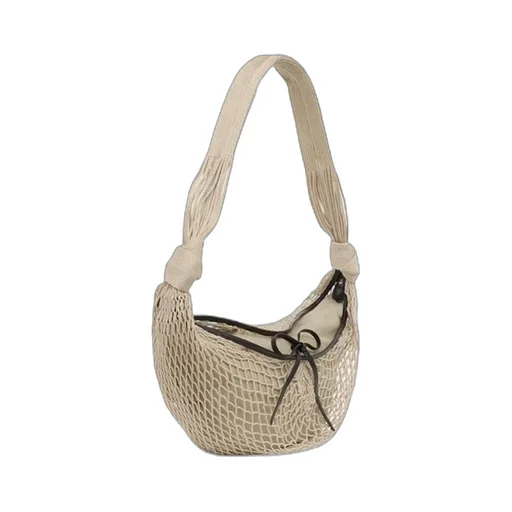 Lemaire X Filt Croissant Bow Detail Shoulder Bag