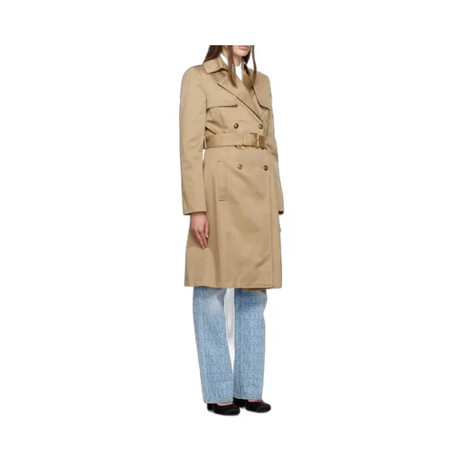Versace Medusa Double-Breasted Trench Coat