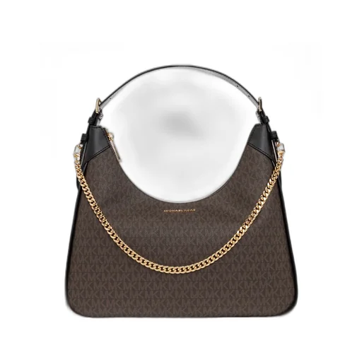 Monogram-Pattern Tote Bag