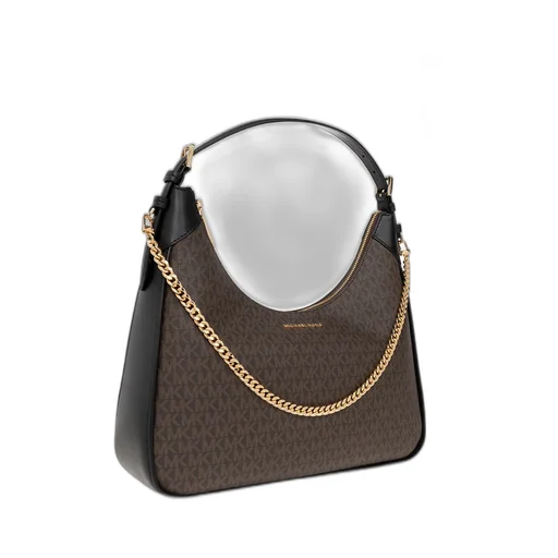 Monogram-Pattern Tote Bag