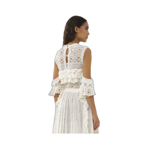Chloé Sleeveless Crochet Knit Top