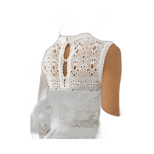 Chloé Sleeveless Crochet Knit Top