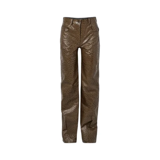Straight-Leg Casual Pants