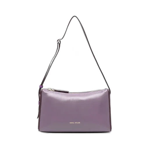 Manu Atelier Mini Prism Zipped Shoulder Bag