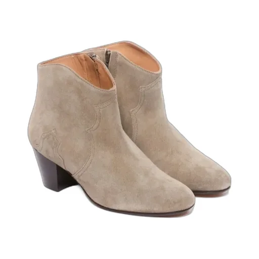 Isabel Marant Block Heel Ankle Boots