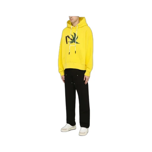 Palm Angels Palm Embroidered Drawstring Hoodie